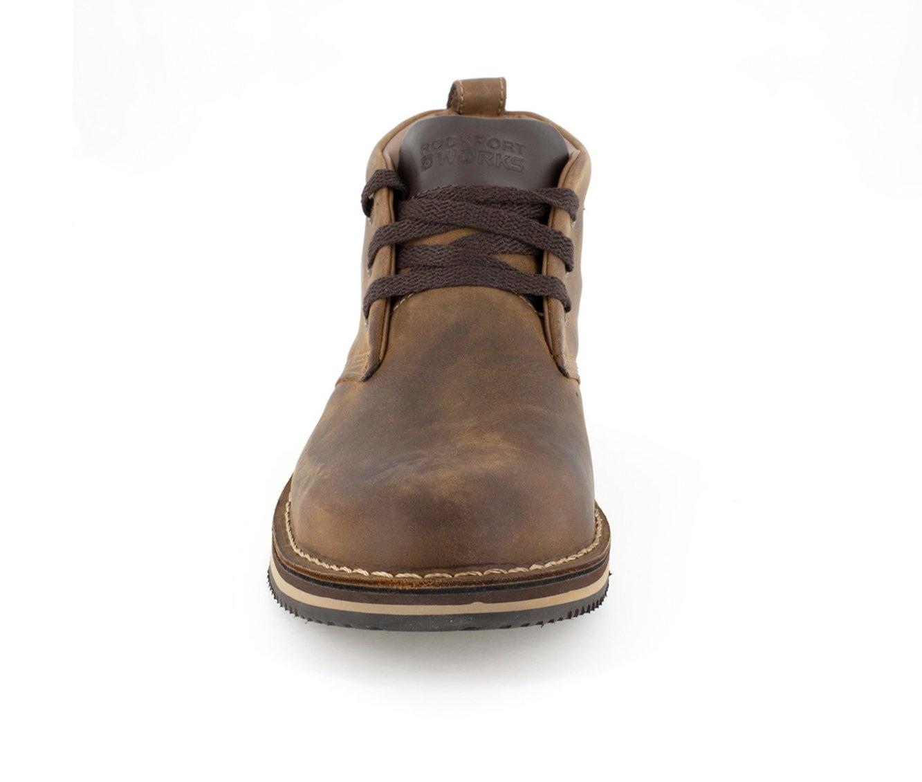 Men's rockport steel toe hot sale chukka work boot rp2801