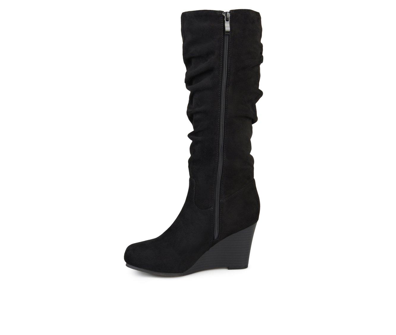 Women's Journee Collection Haze Wedge Knee High Boots