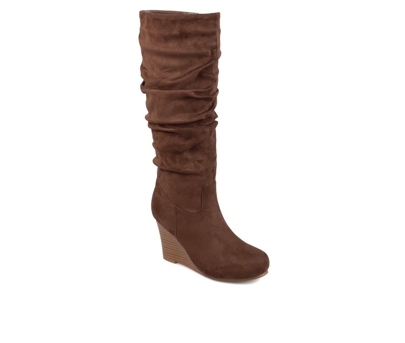 Women's Journee Collection Haze Wedge Knee High Boots