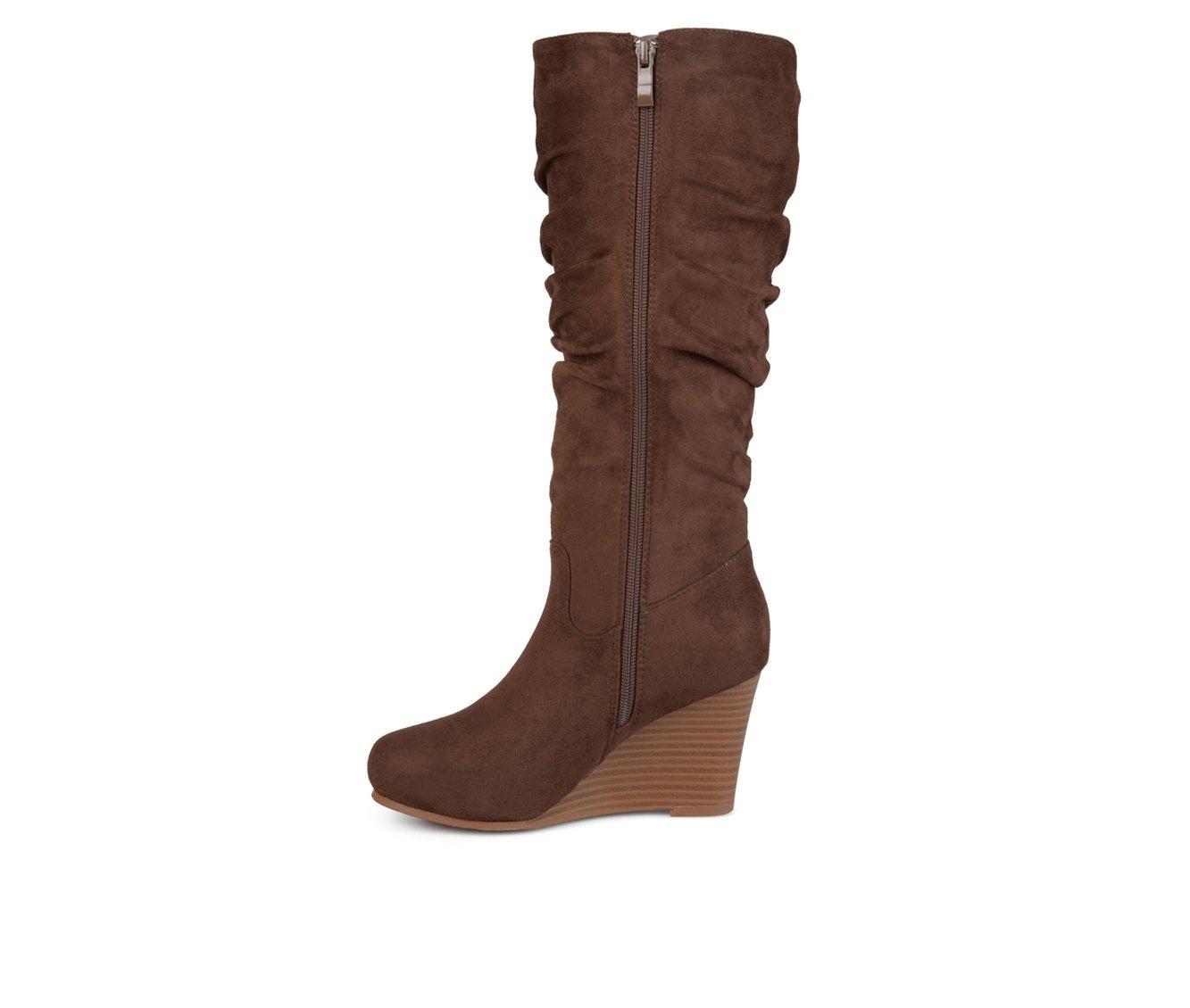 Women's Journee Collection Haze Wedge Knee High Boots