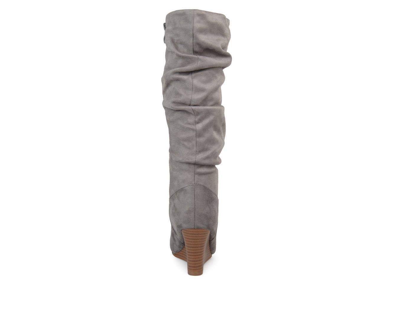 Women's Journee Collection Haze Wedge Knee High Boots