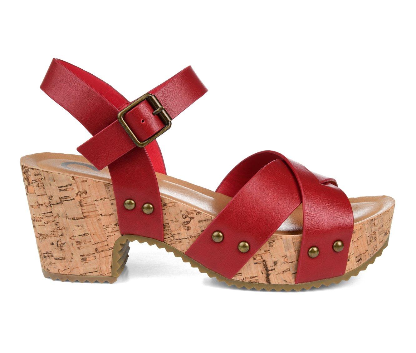 Women's Journee Collection Valentina Platform Dress Sandals