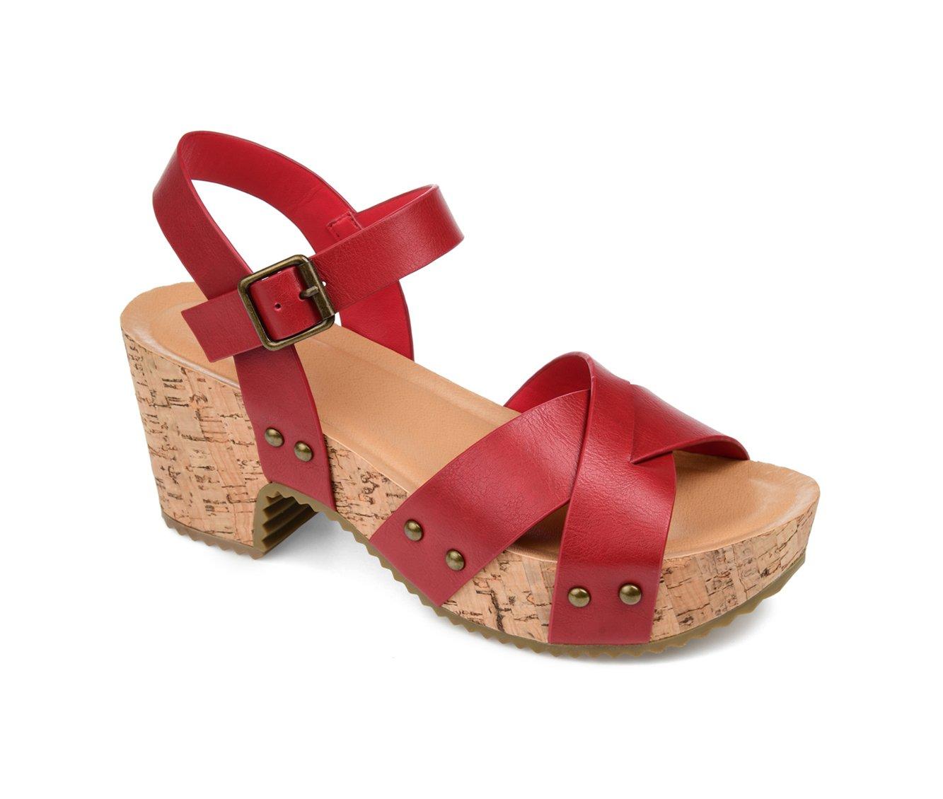 Women's Journee Collection Valentina Platform Dress Sandals