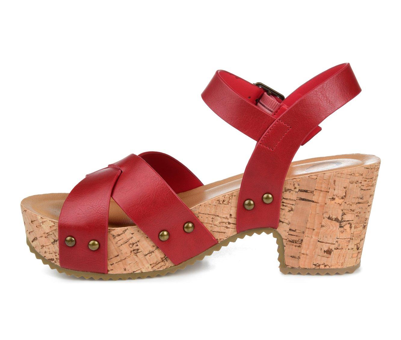 Women's Journee Collection Valentina Platform Dress Sandals