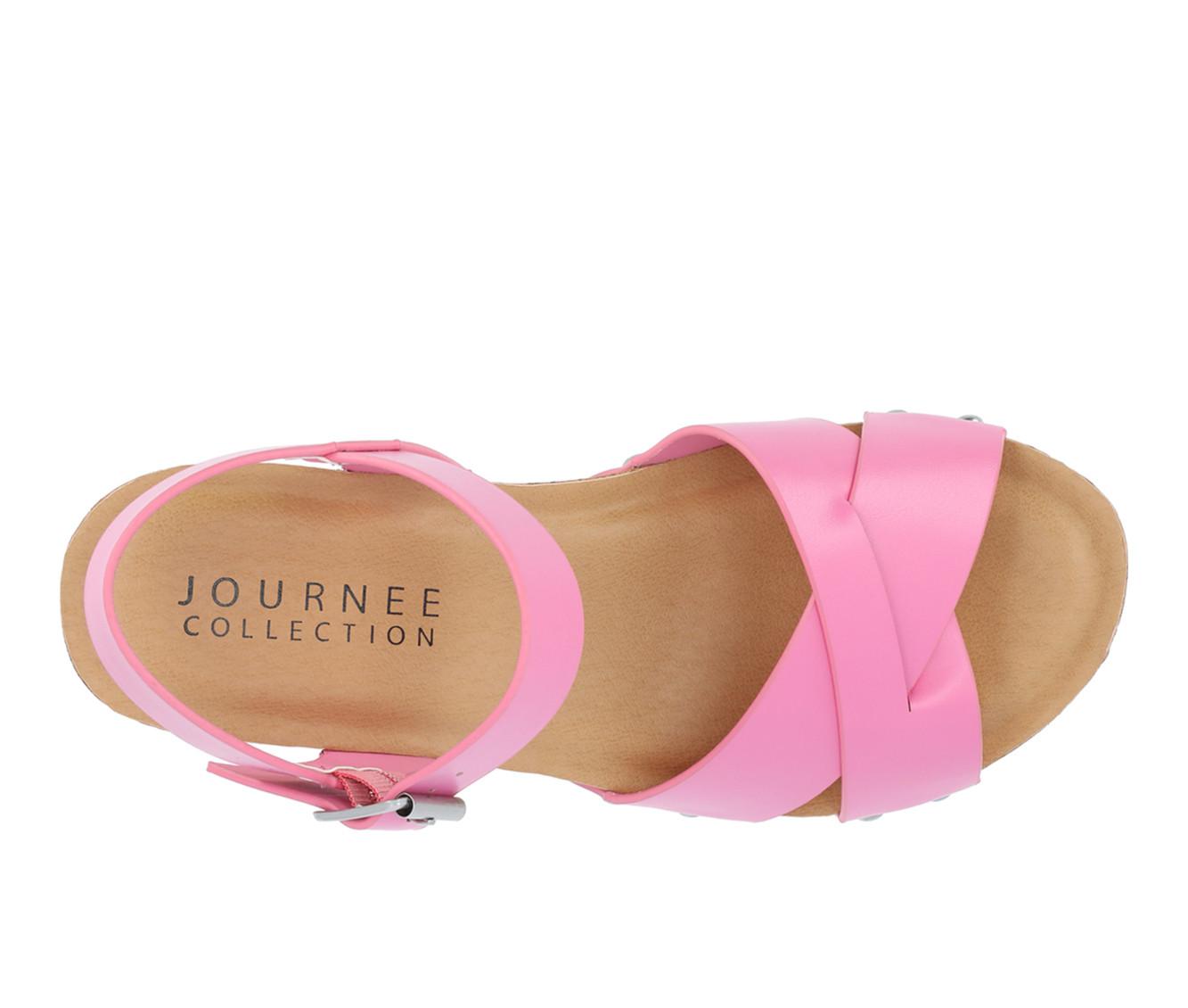 Women's Journee Collection Valentina Platform Dress Sandals