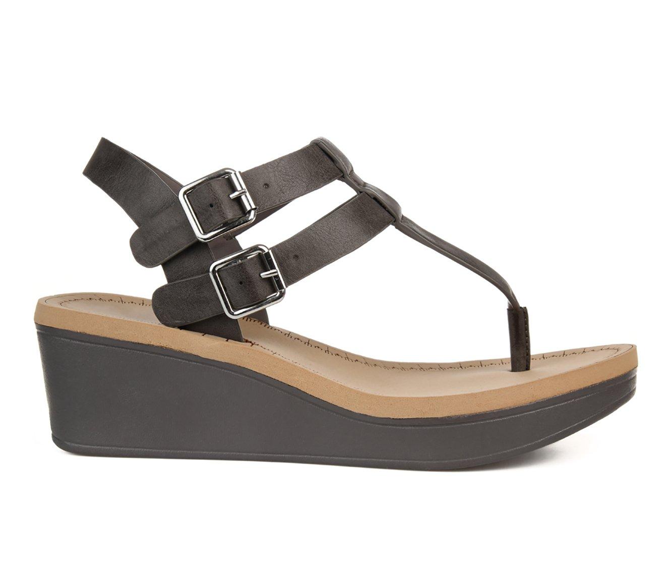 Women's Journee Collection Bianca Wedge Sandals