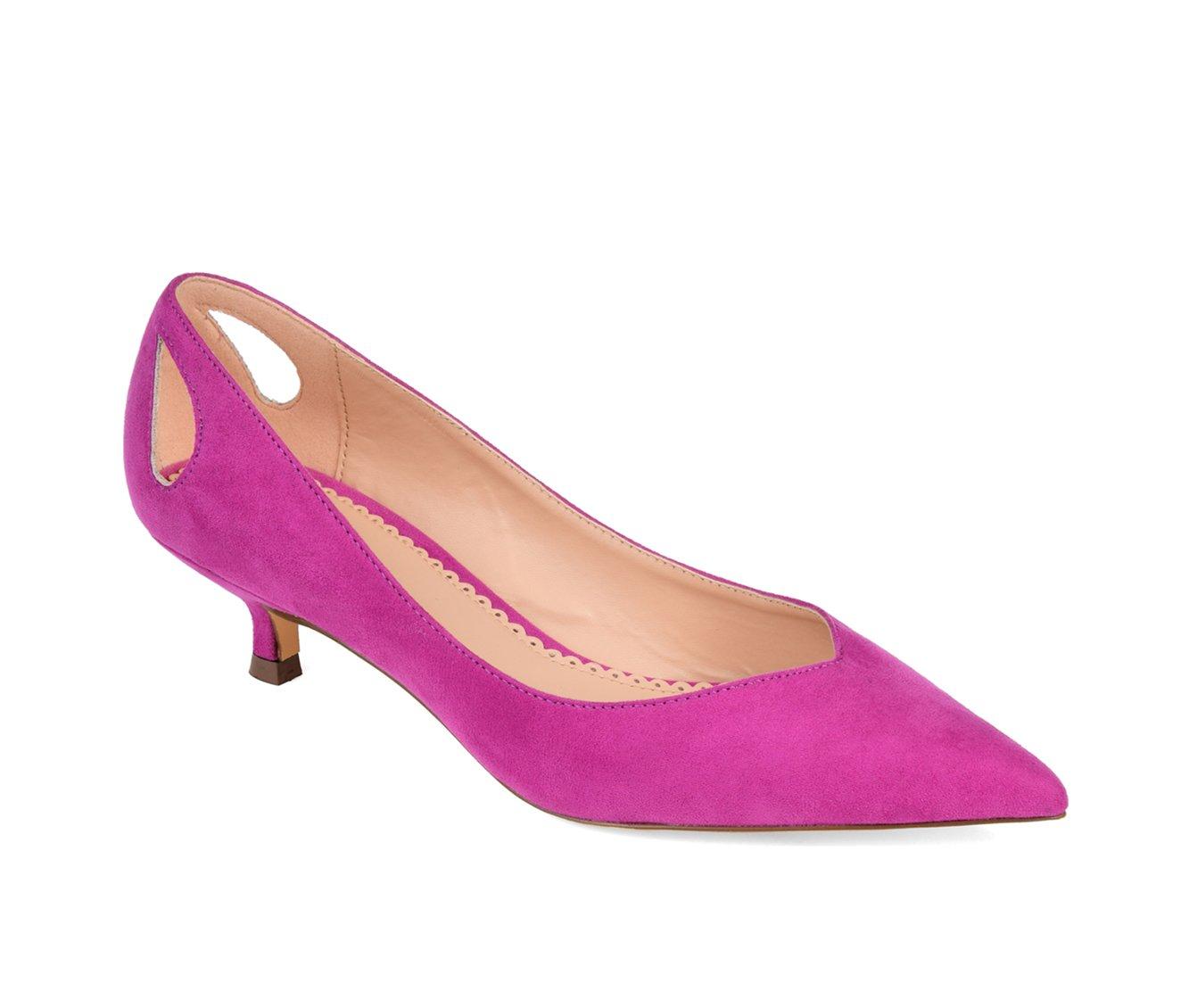 Women's Journee Collection Goldie Kitten Heel Pumps