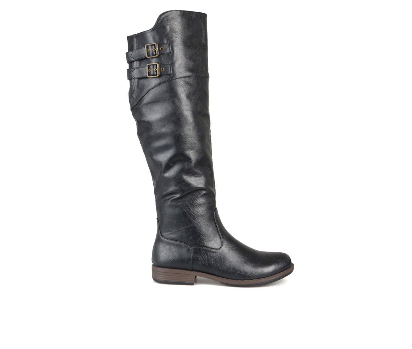 Double wide calf women's boots best sale