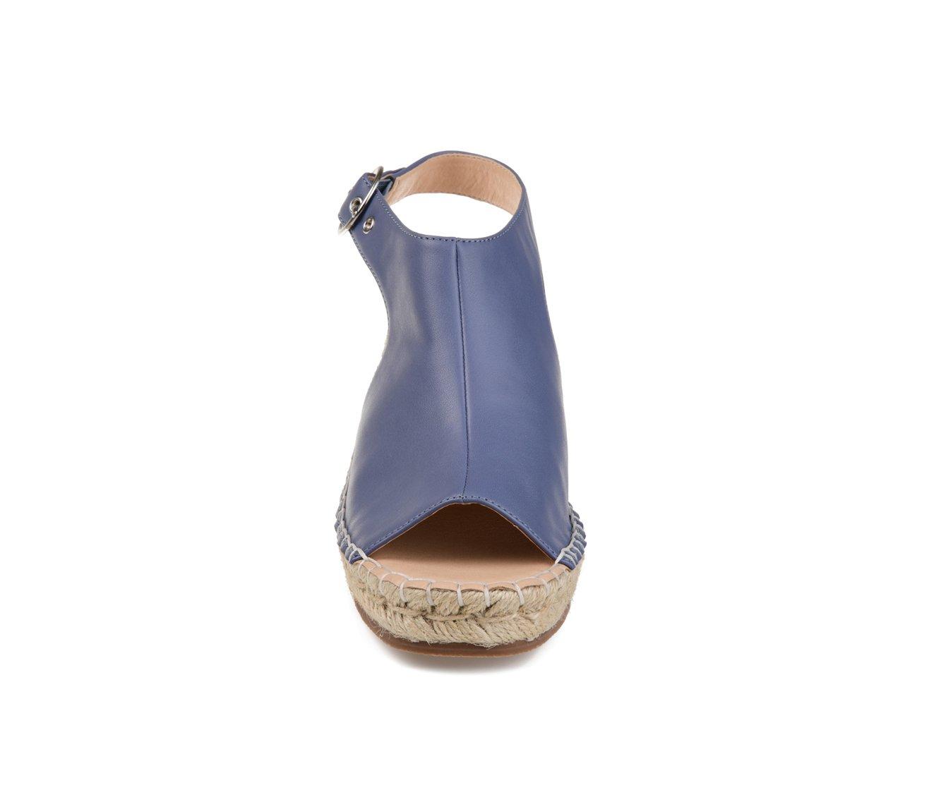 Women's Journee Collection Crew Espadrille Wedges