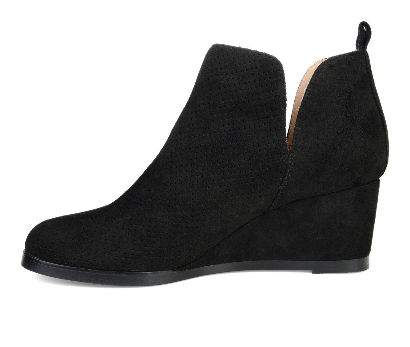 Journee wedge clearance booties