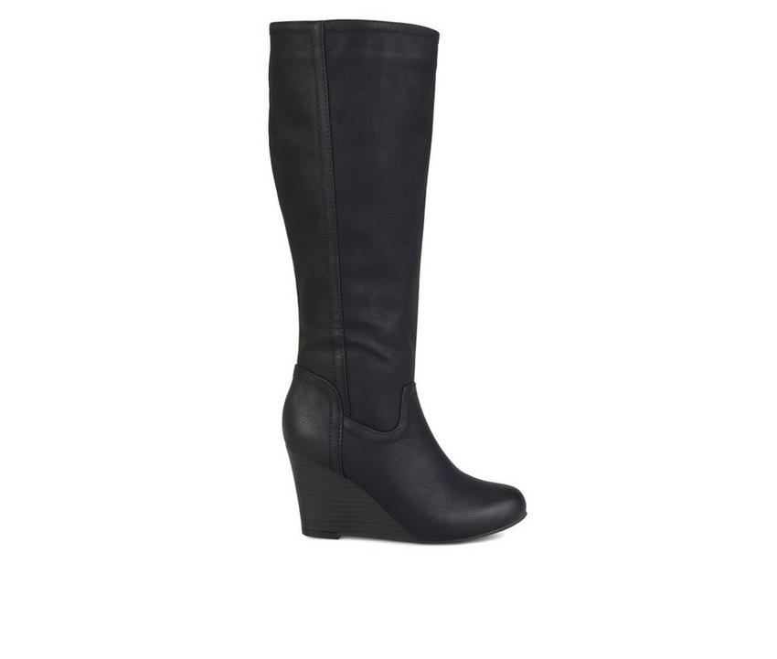 Women's Journee Collection Langly Wedge Knee High Boots