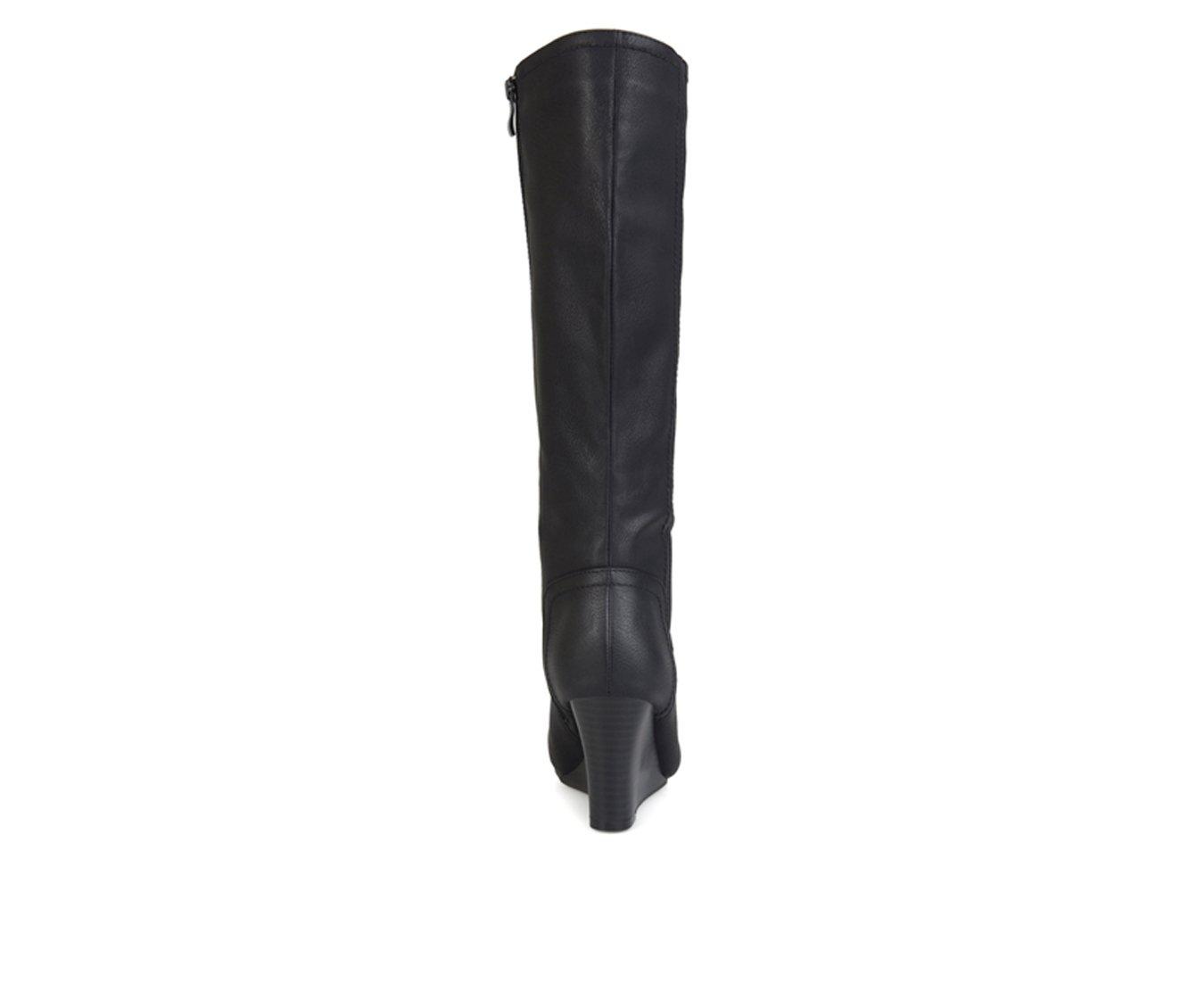 Women's Journee Collection Langly Wedge Knee High Boots