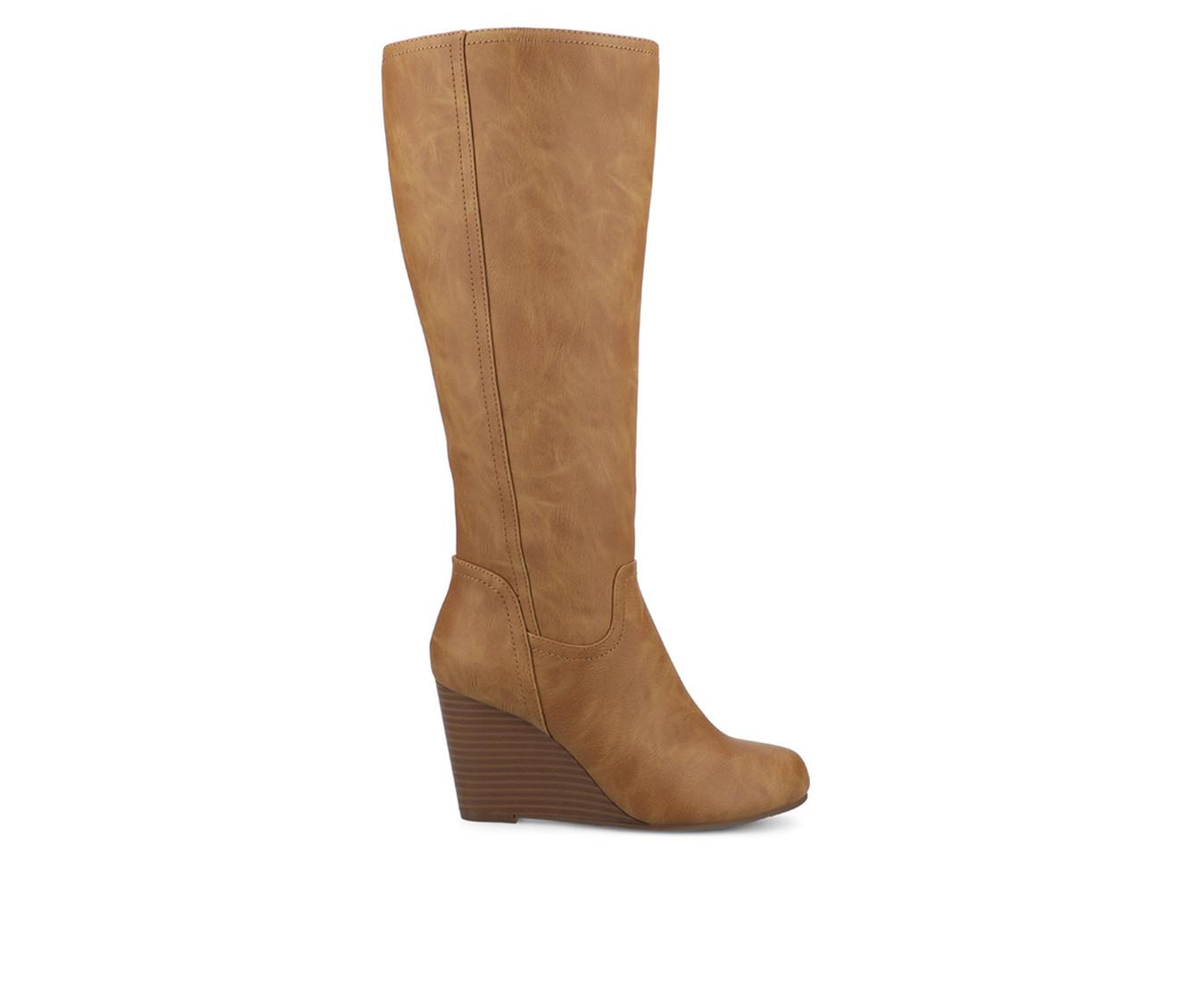 Women's Journee Collection Langly Wedge Knee High Boots