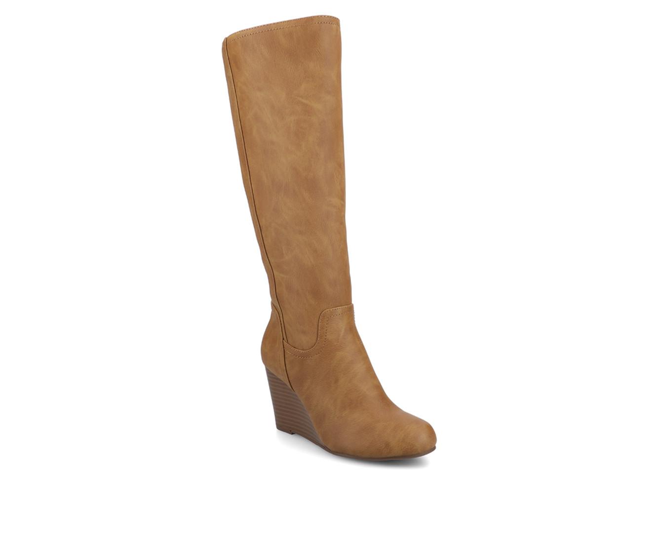 Women's Journee Collection Langly Wedge Knee High Boots