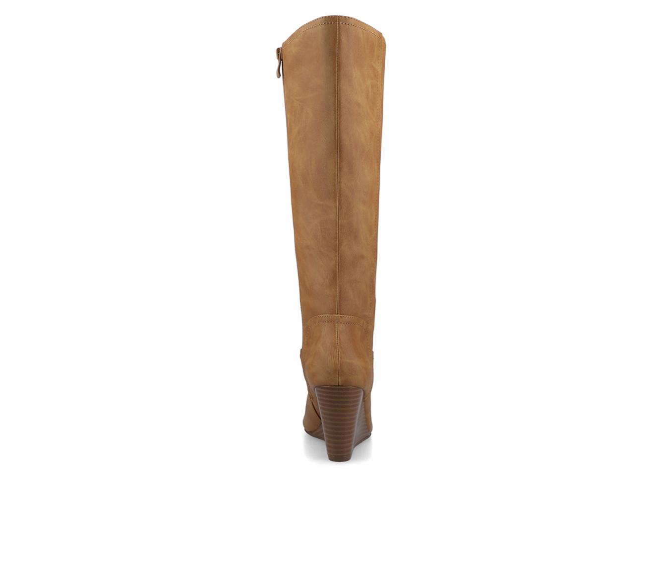 Women's Journee Collection Langly Wedge Knee High Boots