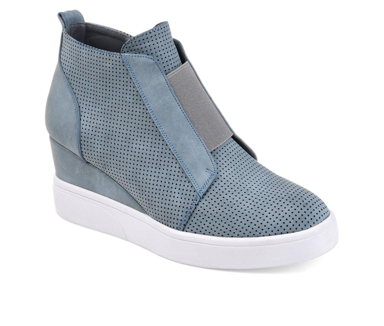 Journee collection wedge sneaker on sale