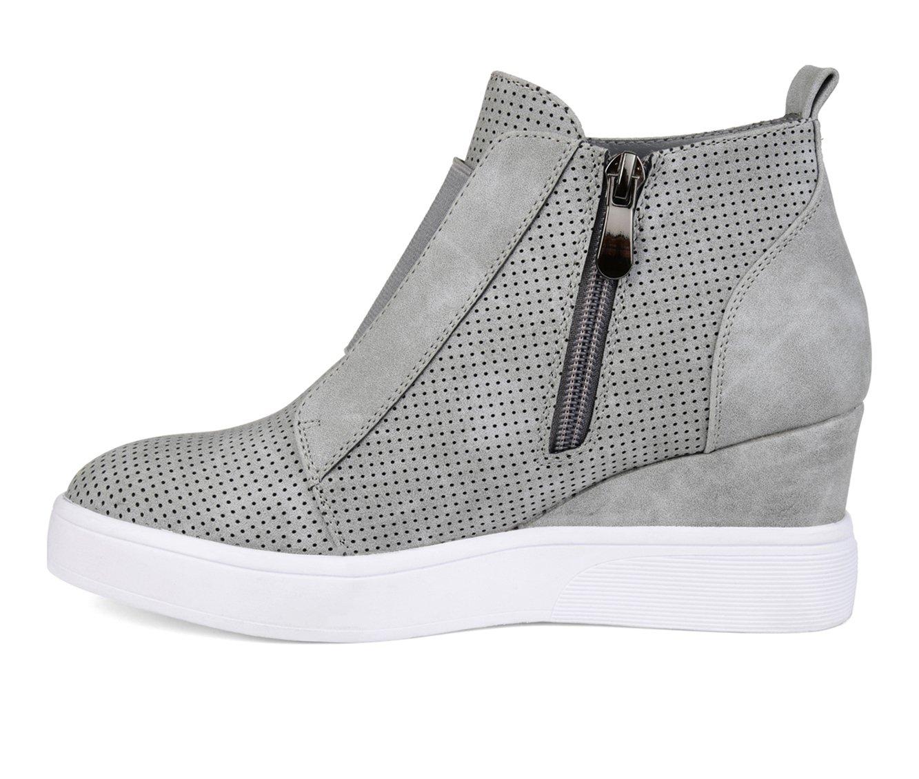 Women's Journee Collection Clara Wedge Sneakers