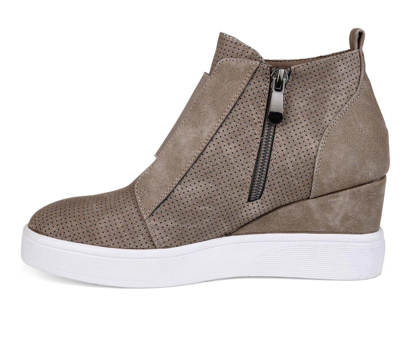 Women's Journee Collection Clara Wedge Sneakers