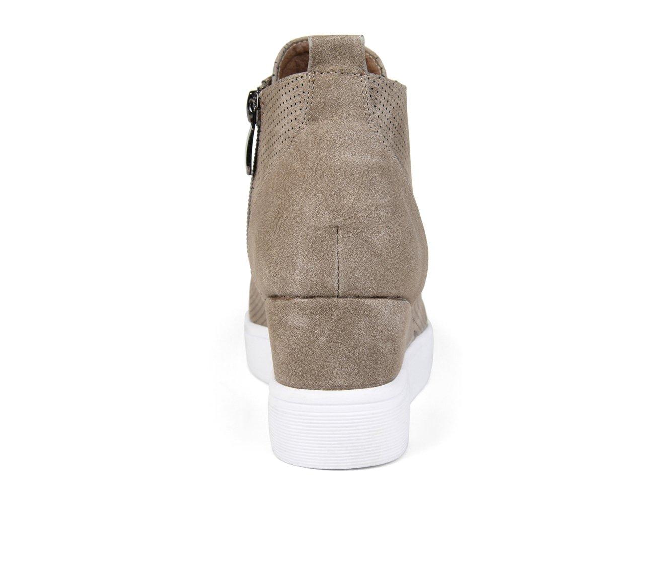 Women's Journee Collection Clara Wedge Sneakers