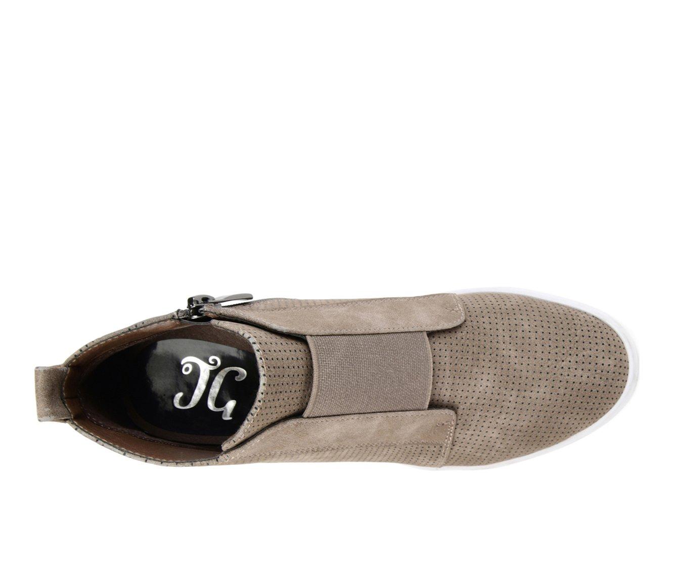 Women's Journee Collection Clara Wedge Sneakers