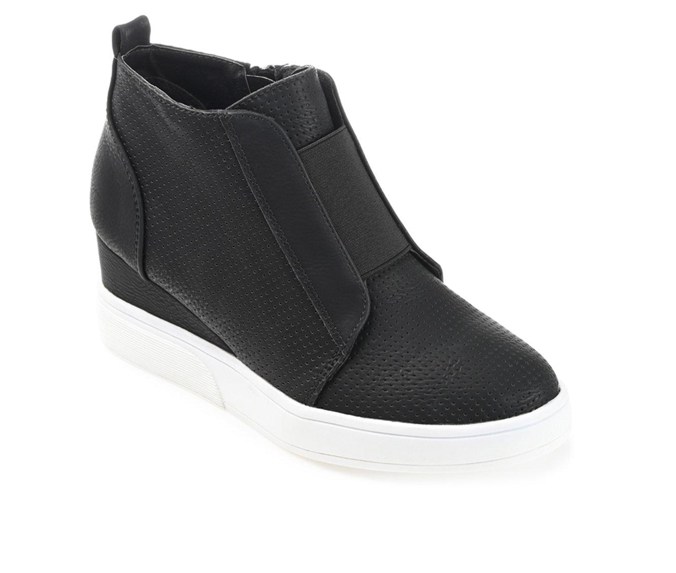 Women's Journee Collection Clara Wedge Sneakers