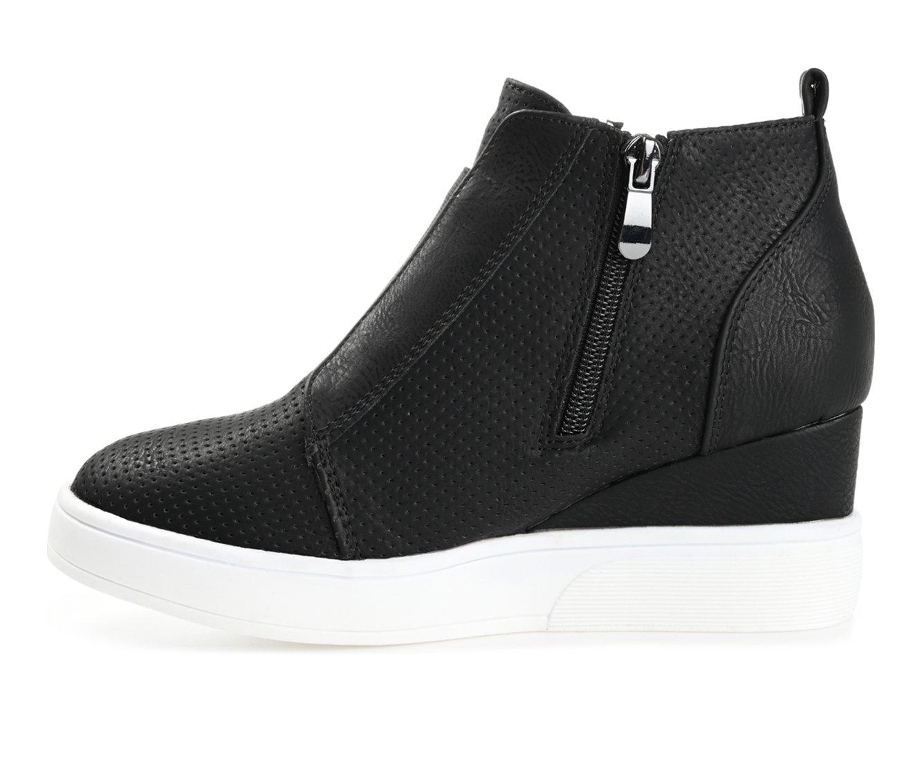 Women's Journee Collection Clara Wedge Sneakers