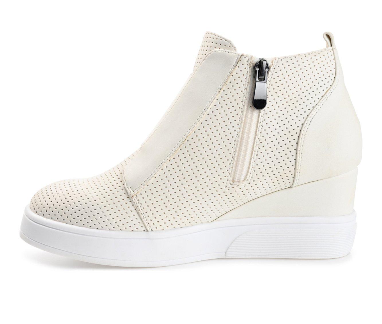 Women's Journee Collection Clara Wedge Sneakers