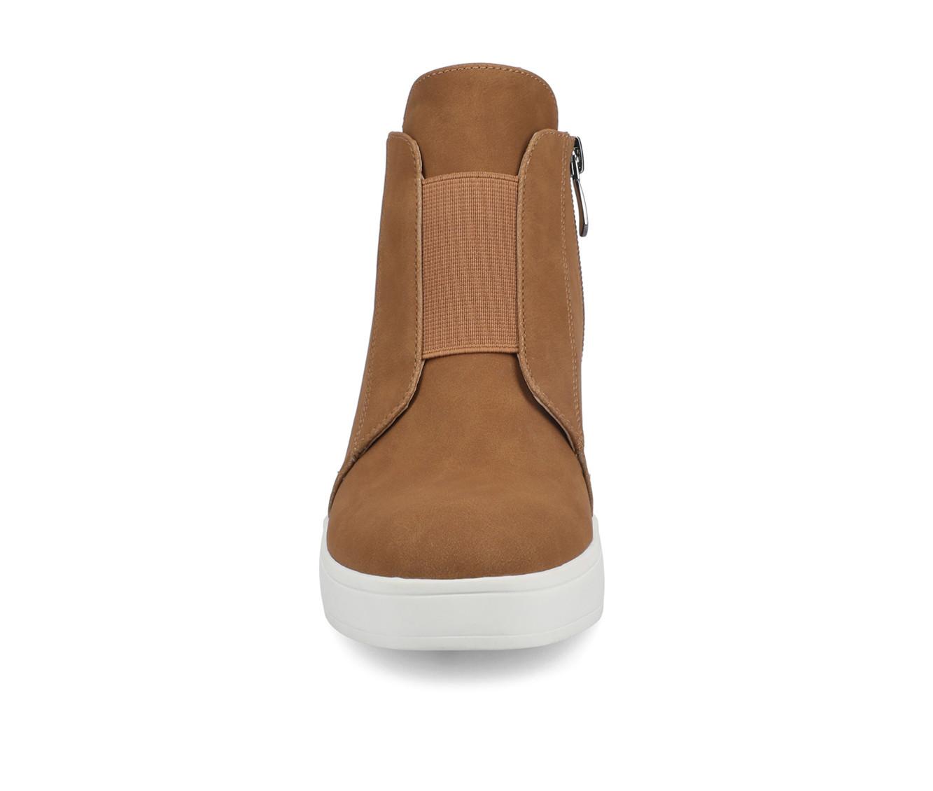 Women's Journee Collection Clara Wedge Sneakers