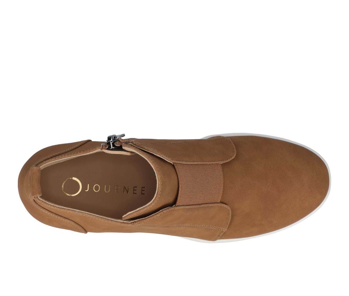 Women's Journee Collection Clara Wedge Sneakers