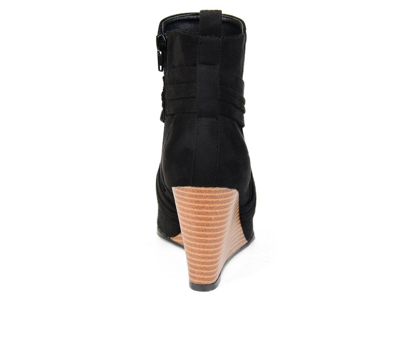 Open toe wedge boots best sale