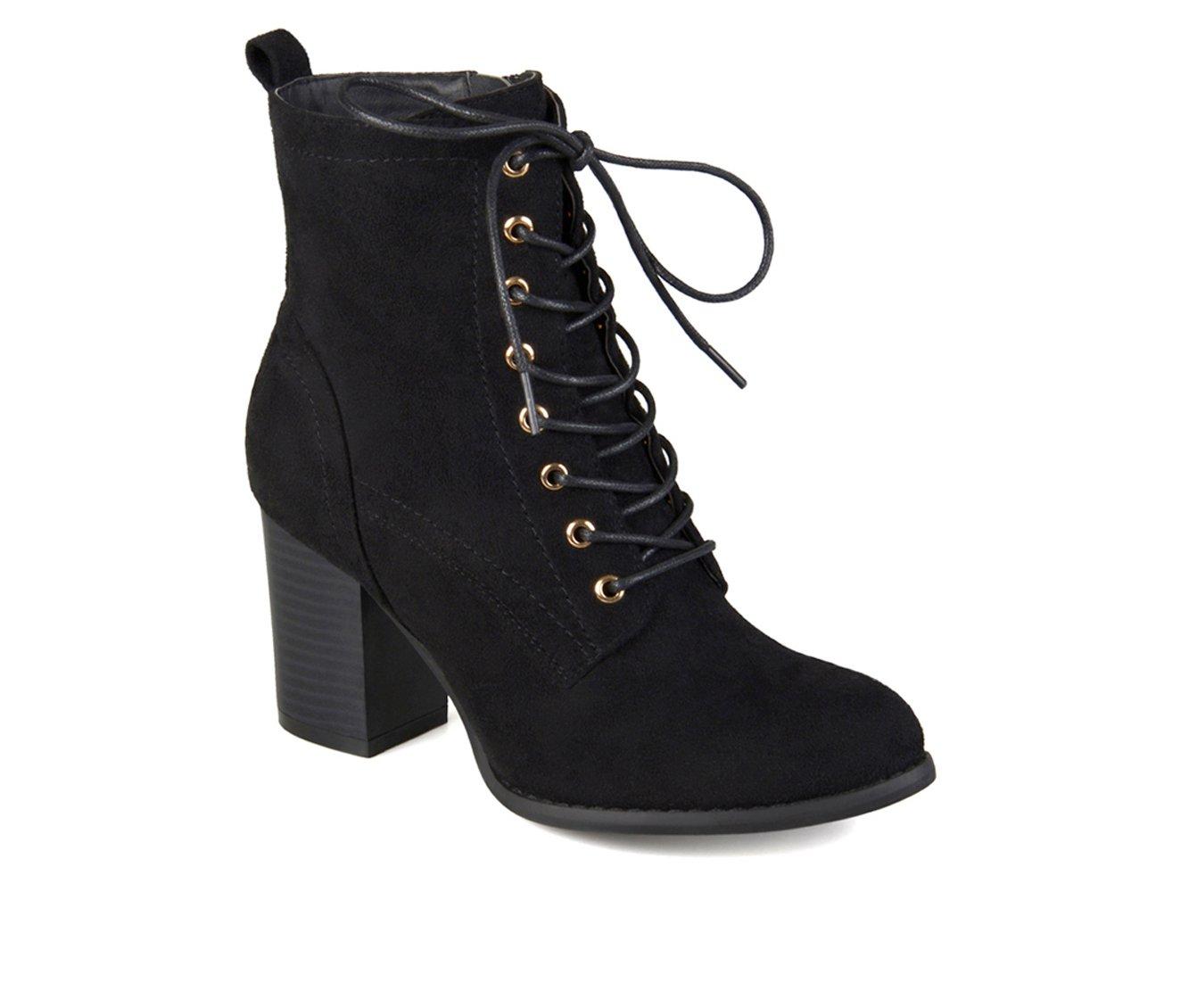 Women's Journee Collection Baylor Lace-Up Booties