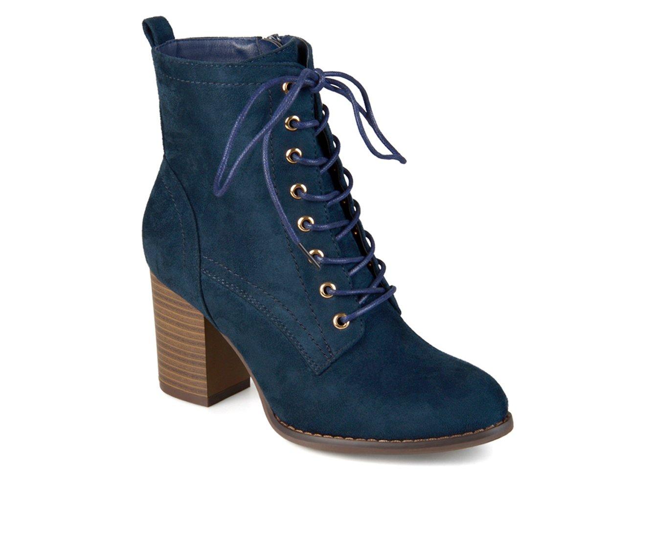 Women's Journee Collection Baylor Lace-Up Booties