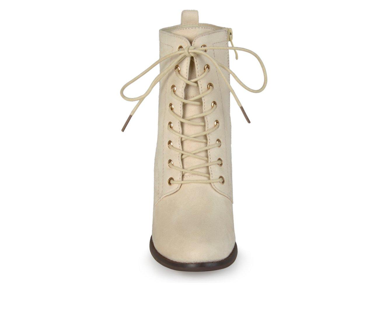 Women's Journee Collection Baylor Lace-Up Booties