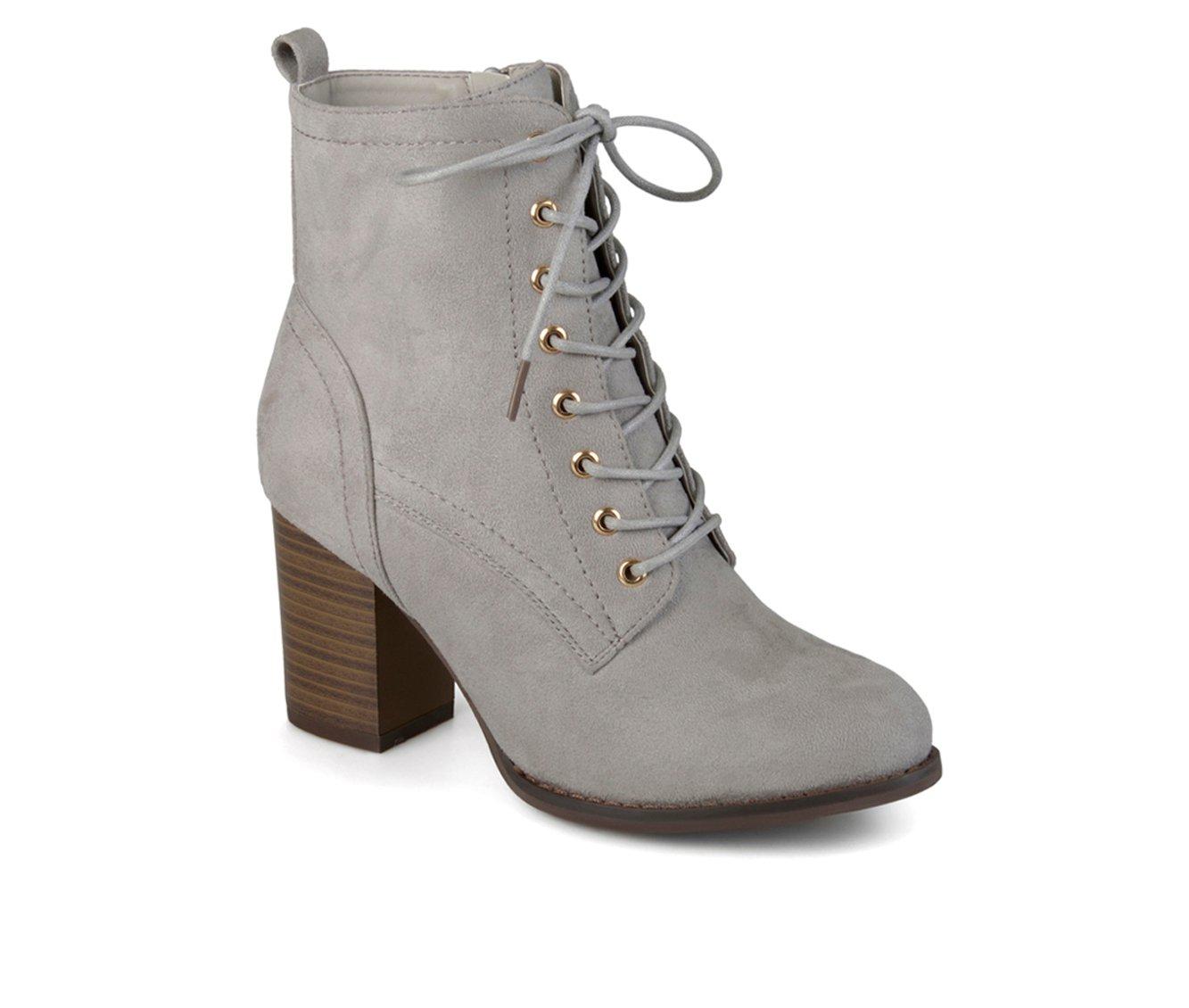 Women's Journee Collection Baylor Lace-Up Booties