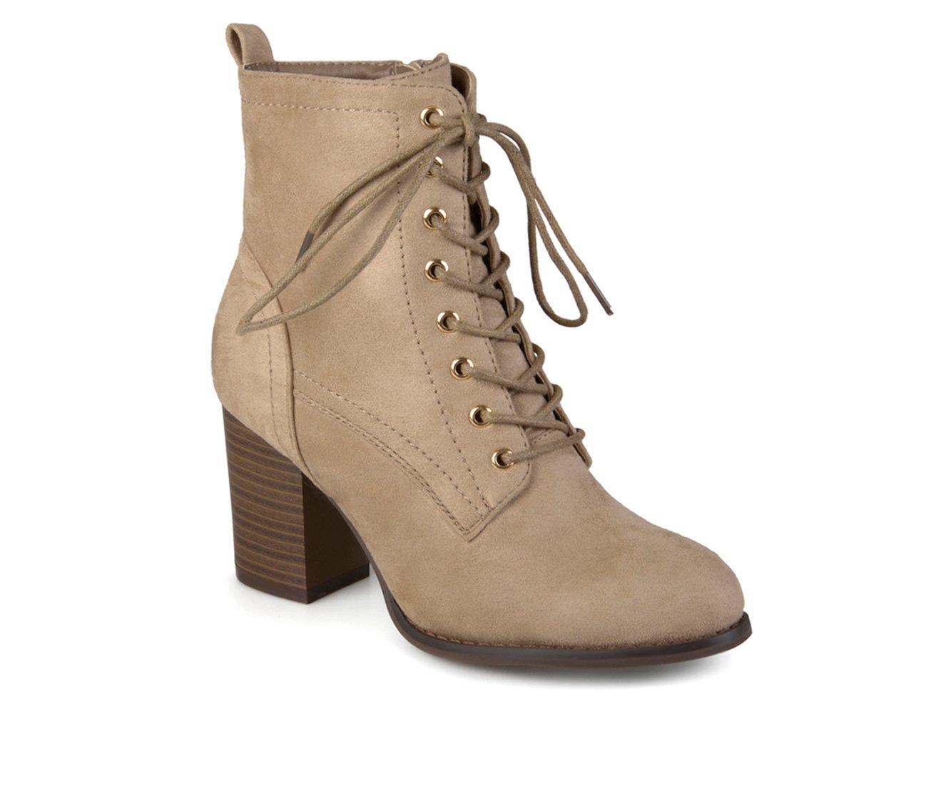 Women's Journee Collection Baylor Lace-Up Booties