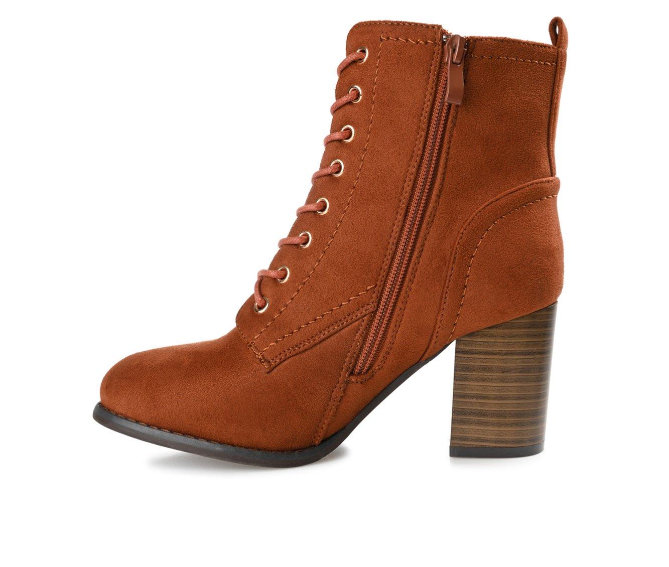 Women's Journee Collection Baylor Lace-Up Booties