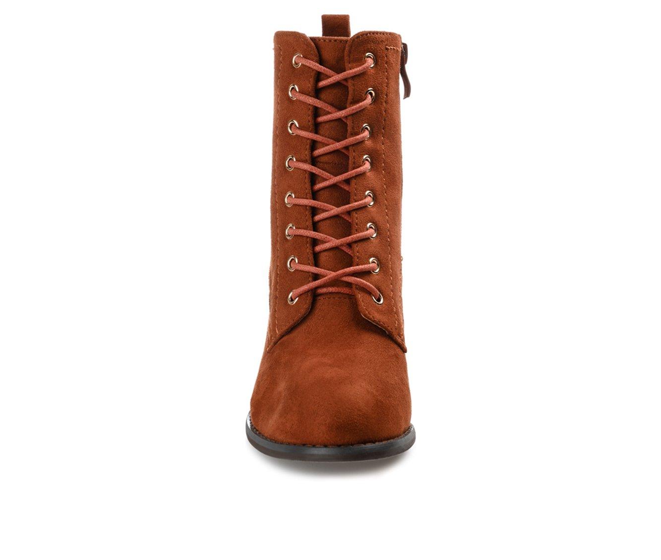 Women's Journee Collection Baylor Lace-Up Booties