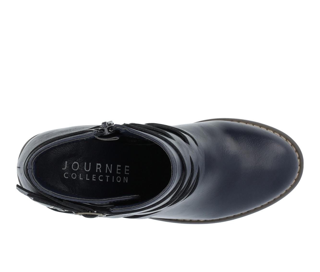 Women's Journee Collection Strap Booties