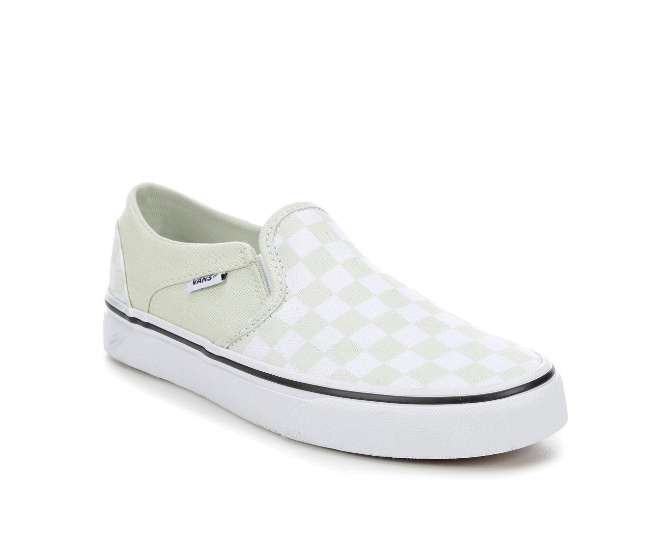 Vans asher women's skate cheap shoes white