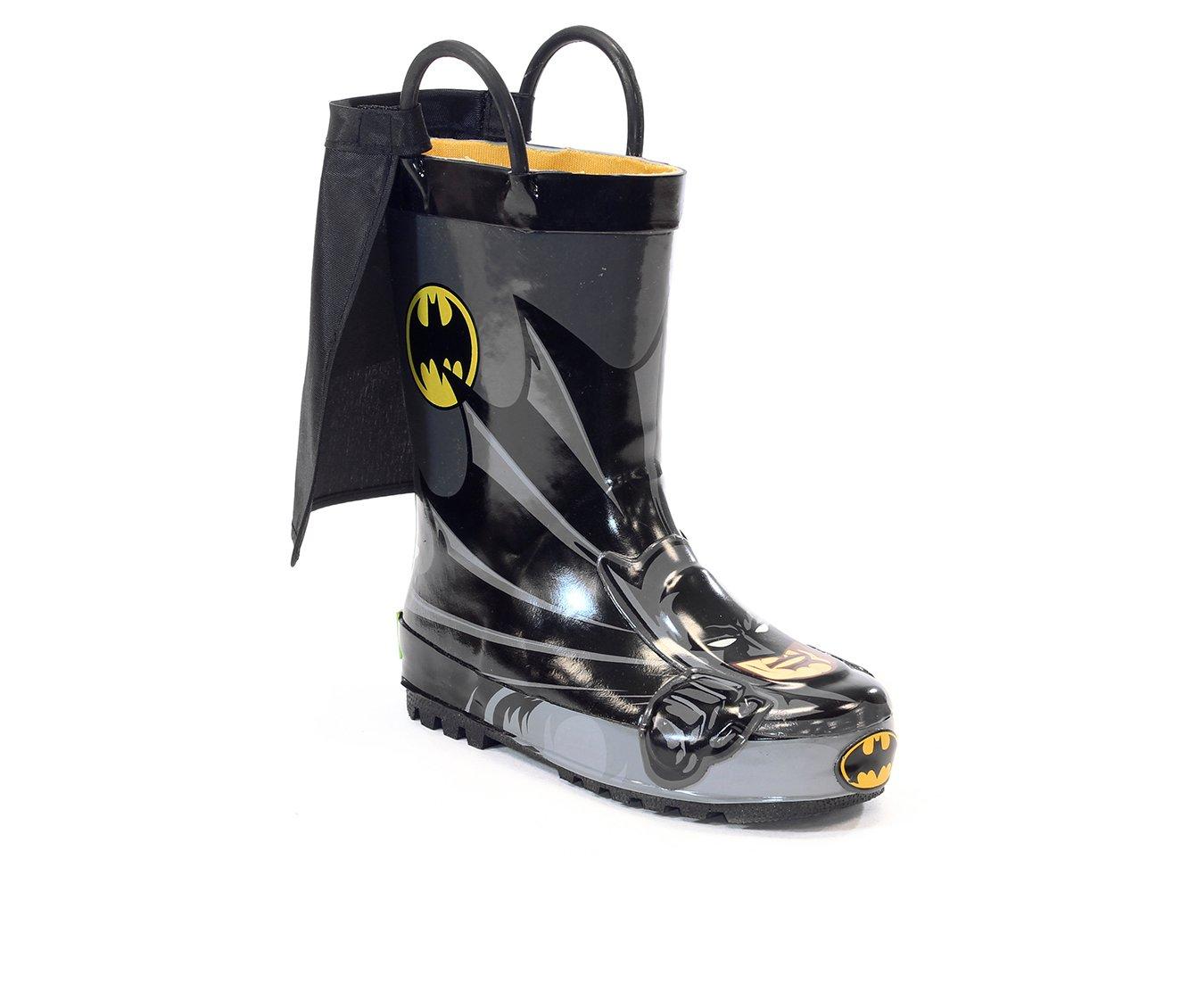 Western Chief Batman Everlasting Rain Boot Toddler Size 6 Black