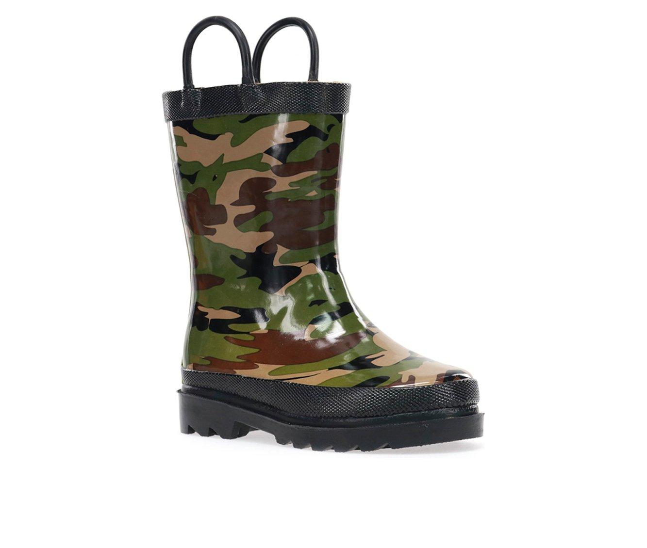 Boys' Western Chief Little Kid & Big Kid Camo Rain Boots