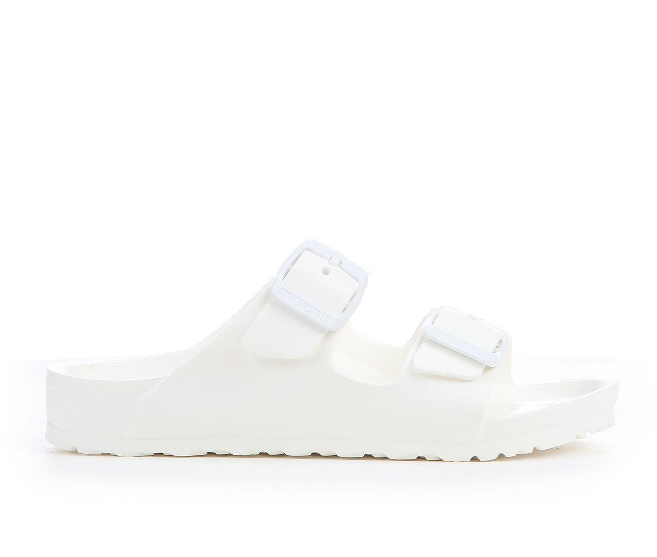 White birkenstock hot sale arizona essentials