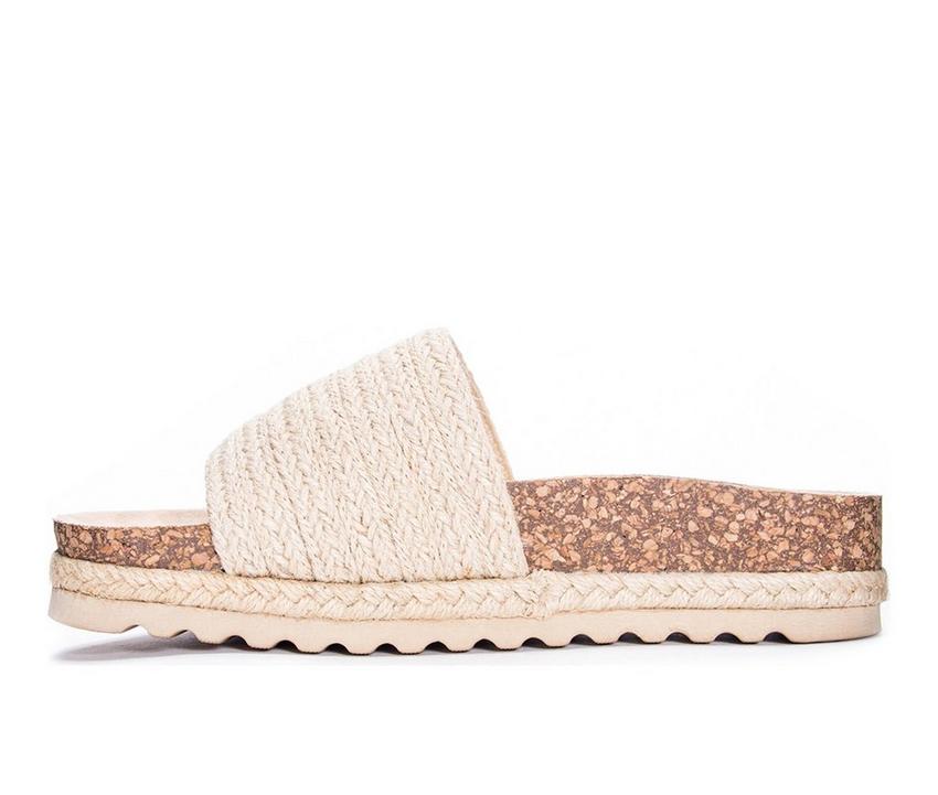 Women's Dirty Laundry Diamonds Footbed Slide Sandals