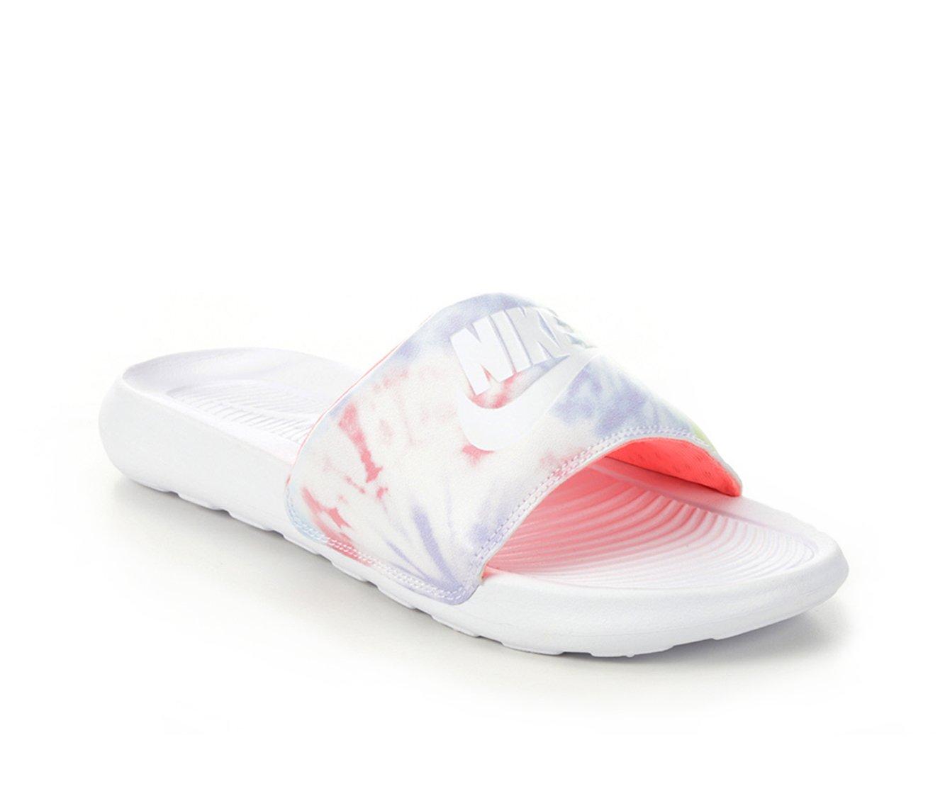 Womens nike benassi clearance slides