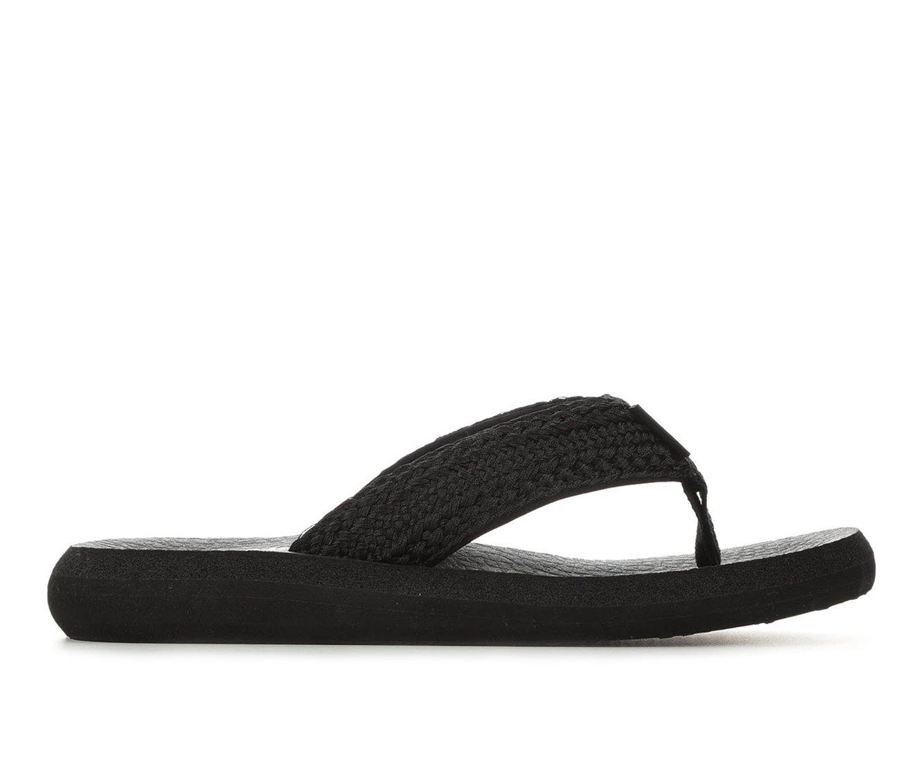 JINJER Black Thong Sandal: Cousin Sandals