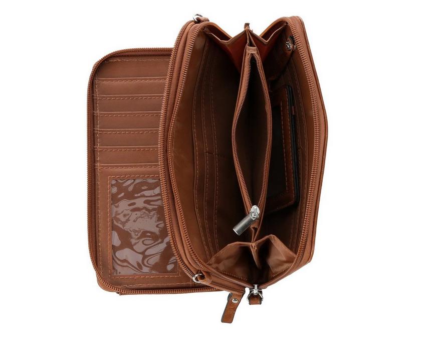 Bueno Of California Ring Flap Wallet On String 10112 Crossbody Bag