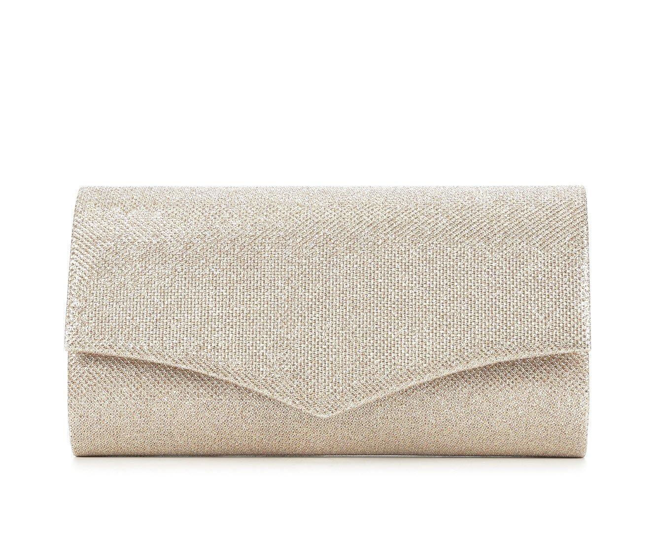 Four Seasons Handbags Glitter Envelope Clutch