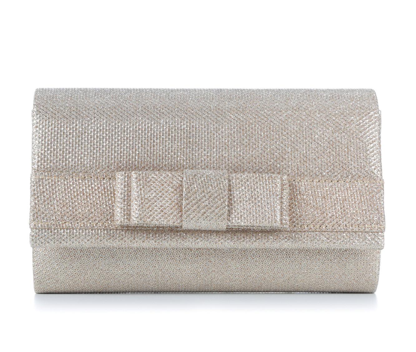 Four Seasons Handbags Glitter Envelope Clutch