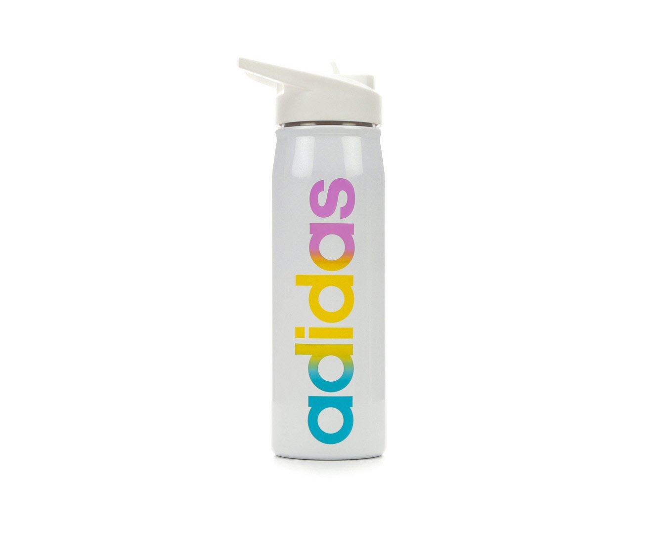 Adidas Steel Straw Metal Bottle 600 ml Purple