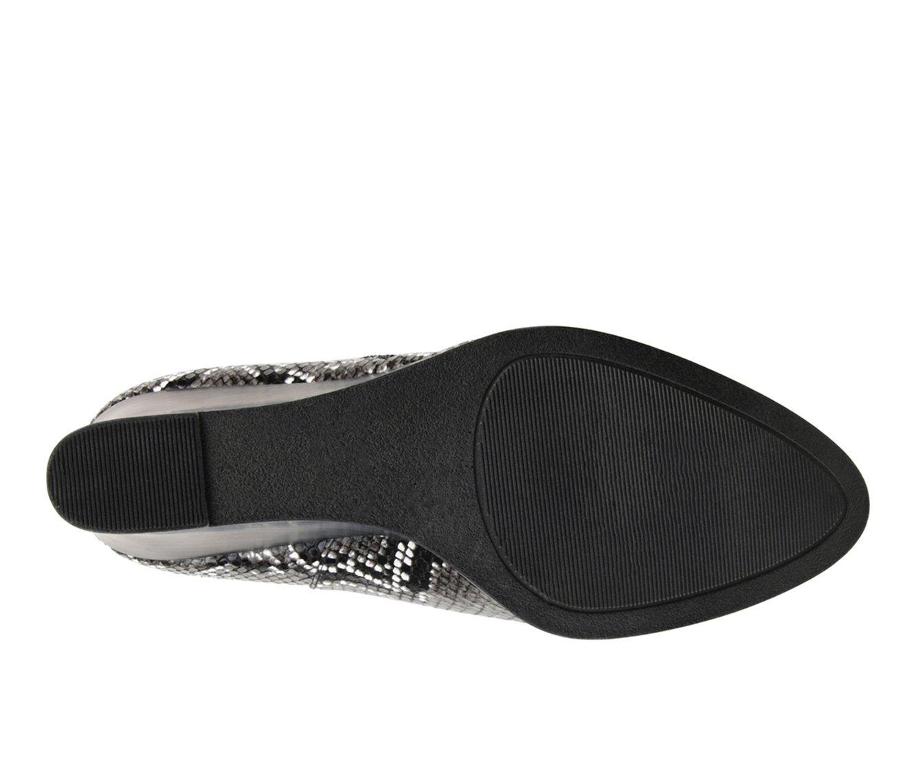 Women's Journee Collection Glam Wedge Booties